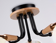 Люстра Ambrella Light TR TR4733 цвет плафона/подвески Белый, цвет арматуры Коричневый, Черный-4