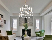 Люстра Ambrella Light TR TR4916 цвет плафона/подвески Прозрачный, цвет арматуры Белый, Золото-6