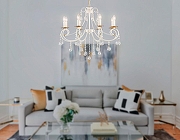 Люстра Ambrella Light TR TR4917 цвет плафона/подвески Прозрачный, цвет арматуры Белый, Золото-6