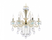 Люстра Ambrella Light TR TR4923 цвет плафона/подвески Прозрачный, Синий, цвет арматуры Белый, Золото-1