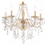 Люстра Ambrella Light TR TR4944 цвет плафона/подвески Прозрачный, цвет арматуры Белый, Золото