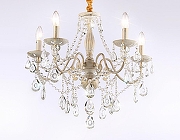 Люстра Ambrella Light TR TR4944 цвет плафона/подвески Прозрачный, цвет арматуры Белый, Золото-4