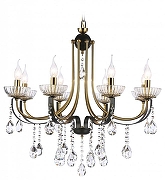 Люстра Ambrella Light TR TR4953 цвет плафона/подвески Прозрачный, цвет арматуры Золото, Черный