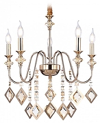 Люстра Ambrella Light TR TR4955 цвет плафона/подвески Оранжевый, цвет арматуры Золото, Оранжевый