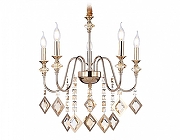 Люстра Ambrella Light TR TR4955 цвет плафона/подвески Оранжевый, цвет арматуры Золото, Оранжевый-1