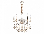 Люстра Ambrella Light TR TR4955 цвет плафона/подвески Оранжевый, цвет арматуры Золото, Оранжевый-3