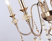 Люстра Ambrella Light TR TR4955 цвет плафона/подвески Оранжевый, цвет арматуры Золото, Оранжевый-6