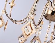 Люстра Ambrella Light TR TR4957 цвет плафона/подвески Янтарный, цвет арматуры Золото, Янтарный-7