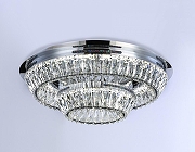 Люстра на штанге Ambrella Light TR TR5029 цвет плафона/подвески Прозрачный, цвет арматуры Хром-2