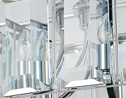 Подвесной светильник Ambrella Light TR TR5148 цвет плафона/подвески Прозрачный, цвет арматуры Хром-3