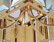 Подвесной светильник Ambrella Light TR TR5149 цвет плафона/подвески Оранжевый, цвет арматуры Золото-4