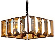 Подвесной светильник Ambrella Light TR TR5150 цвет плафона/подвески Янтарный, цвет арматуры Коричневый