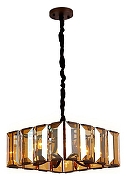 Подвесной светильник Ambrella Light TR TR5150 цвет плафона/подвески Янтарный, цвет арматуры Коричневый-2