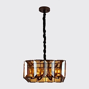 Подвесной светильник Ambrella Light TR TR5150 цвет плафона/подвески Янтарный, цвет арматуры Коричневый-3