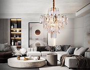 Люстра Ambrella Light TR TR5231 цвет плафона/подвески Прозрачный, цвет арматуры Золото-6