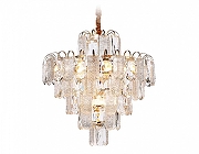 Люстра Ambrella Light TR TR5233 цвет плафона/подвески Прозрачный, цвет арматуры Золото-1