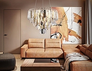 Люстра Ambrella Light TR TR5256 цвет плафона/подвески Золото, цвет арматуры Золото-7