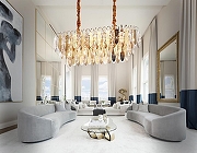 Подвесной светильник Ambrella Light TR TR5260 цвет плафона/подвески Золото, цвет арматуры Золото-8