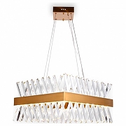 Подвесной светильник Ambrella Light TR TR5318 цвет плафона/подвески Прозрачный, цвет арматуры Золото-1