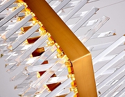 Подвесной светильник Ambrella Light TR TR5318 цвет плафона/подвески Прозрачный, цвет арматуры Золото-8