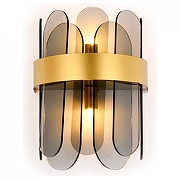 Накладной светильник Ambrella Light TR TR5348 цвет плафона/подвески Светло-серый, цвет арматуры Золото-1