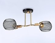 Светильник на штанге Ambrella Light TR TR80162 цвет плафона/подвески Черный, цвет арматуры Коричневый, Золото, Черный-2