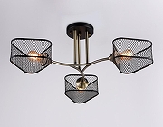 Люстра на штанге Ambrella Light TR TR80171 цвет плафона/подвески Черный, цвет арматуры Бронза, Черный-1