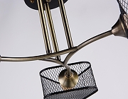 Люстра на штанге Ambrella Light TR TR80171 цвет плафона/подвески Черный, цвет арматуры Бронза, Черный-4