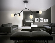 Люстра на штанге Ambrella Light TR TR8033 цвет арматуры Черный-4