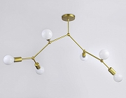 Люстра на штанге Ambrella Light TR TR8038 цвет арматуры Латунь-1