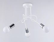 Люстра на штанге Ambrella Light TR TR80414 цвет арматуры Белый, Хром-1