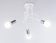 Люстра на штанге Ambrella Light TR TR80414 цвет арматуры Белый, Хром-3