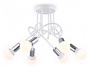 Люстра на штанге Ambrella Light TR TR80417 цвет арматуры Белый, Хром