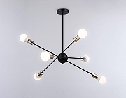 Люстра на штанге Ambrella Light TR TR80435 цвет арматуры Золото, Черный-3