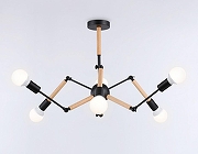 Люстра на штанге Ambrella Light TR TR80488 цвет арматуры Коричневый, Черный-2