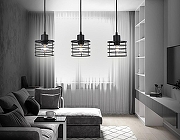 Подвесной светильник Ambrella Light TR TR8075 цвет плафона/подвески Черный, цвет арматуры Черный-6