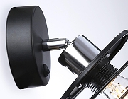 Бра Ambrella Light TR TR8088 цвет плафона/подвески Черный, цвет арматуры Хром, Черный-2