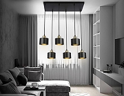 Подвесной светильник Ambrella Light TR TR8126 цвет плафона/подвески Черный, цвет арматуры Латунь, Черный-4