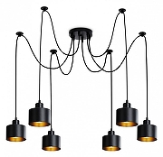 Люстра Ambrella Light TR TR8132 цвет плафона/подвески Черный, цвет арматуры Черный