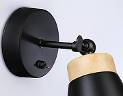 Бра Ambrella Light TR TR8214 цвет плафона/подвески Черный, цвет арматуры Коричневый, Черный-4