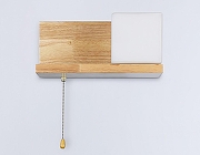 Бра с полкой Ambrella Light TR TR83123 цвет плафона/подвески Белый, цвет арматуры Коричневый-2