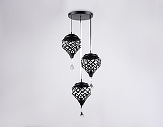Подвесной светильник Ambrella Light TR TR8444 цвет плафона/подвески Прозрачный, Черный, цвет арматуры Черный-2