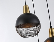 Подвесной светильник Ambrella Light TR TR8505 цвет плафона/подвески Черный, цвет арматуры Медь, Черный-3