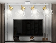 Спот Ambrella Light TR TR8603 цвет плафона/подвески Белый, цвет арматуры Белый, Золото-5