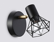 Спот Ambrella Light TR TR8655 цвет плафона/подвески Черный, цвет арматуры Золото, Черный-2