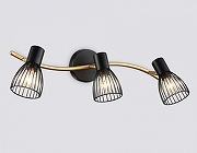 Спот Ambrella Light TR TR8661 цвет плафона/подвески Черный, цвет арматуры Золото, Черный-1