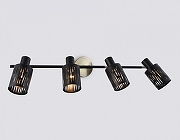 Спот Ambrella Light TR TR8670 цвет плафона/подвески Черный, цвет арматуры Бронза, Черный-1