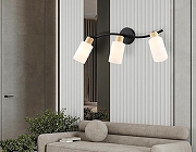 Спот Ambrella Light TR TR8722 цвет плафона/подвески Белый, цвет арматуры Коричневый, Черный-4