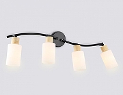 Спот Ambrella Light TR TR8723 цвет плафона/подвески Белый, цвет арматуры Коричневый, Черный-1