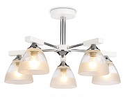 Люстра на штанге Ambrella Light TR TR9093 цвет плафона/подвески Белый, цвет арматуры Белый, Хром-1